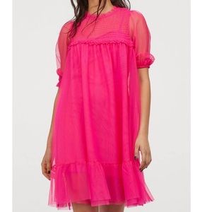 Smock baby doll dress